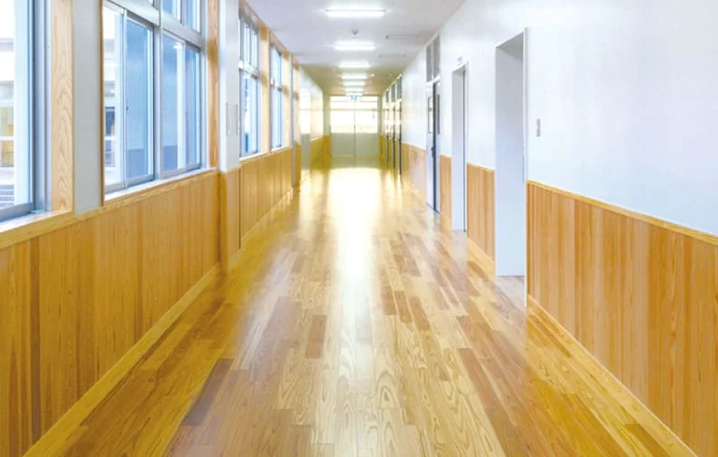 改築工事：福山市立常金丸小学校校舎2